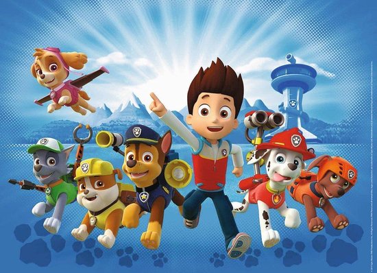 Ravensburger Puzzel Xxl De Ploeg Van Paw Patrol - 100 Stukjes - Blauw