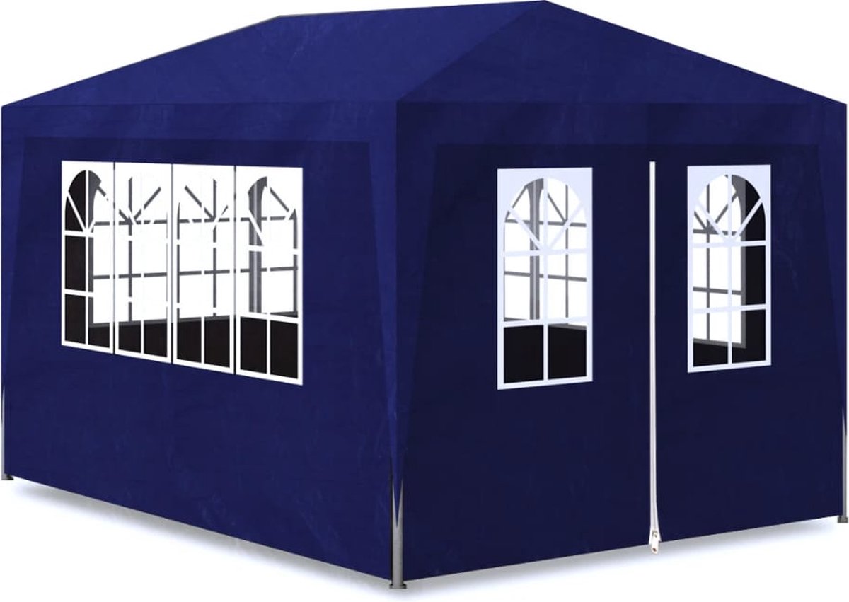 Vidaxl Partytent 3x4 M - Blauw