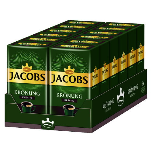 Jacobs - Krönung Kräftig Gemalen Koffie - 12x 500g