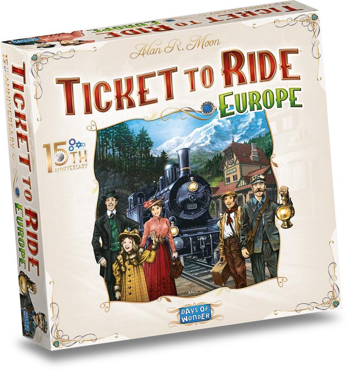 Asmodee Ticket to Ride Europe 15th Anniversary