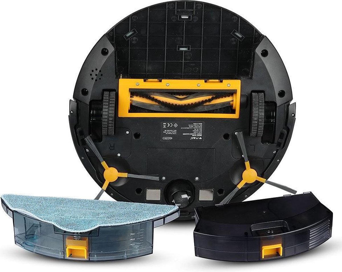 V-tac Smart Robotstofzuiger Self Charging met Laadstation - Zwart