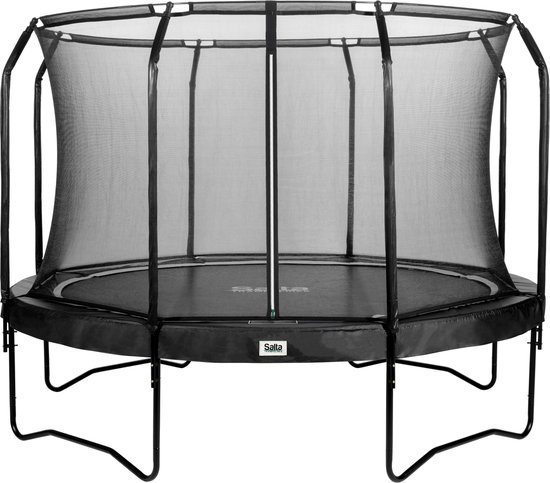 Salta Premium Black Edition Trampoline Rond Met Veiligheidsnet - 366 Cm - - Zwart