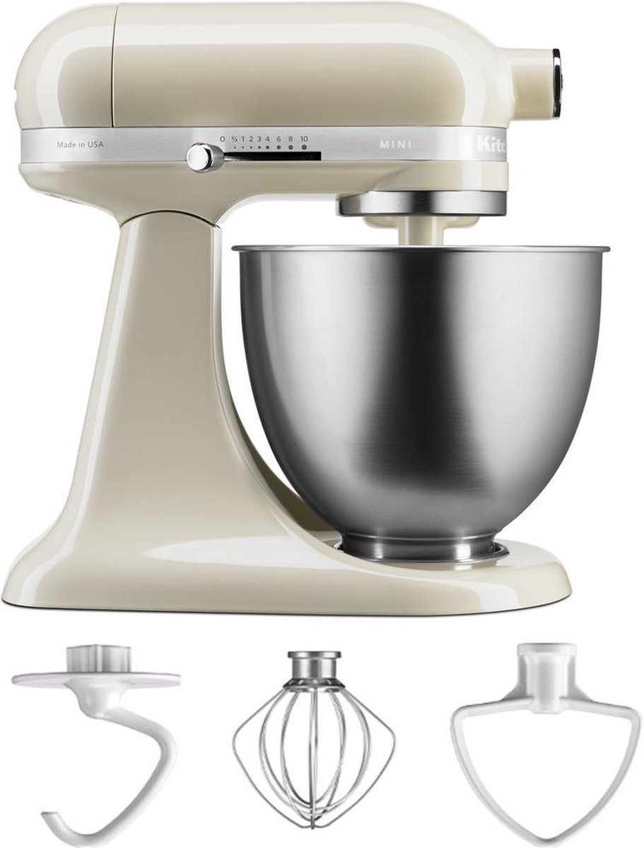 Kitchenaid Artisan Mini Mixer 5KSM3311XEAC Amandelwit