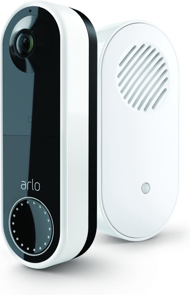 Arlo Wire Free Video Doorbell + Chime - Wit