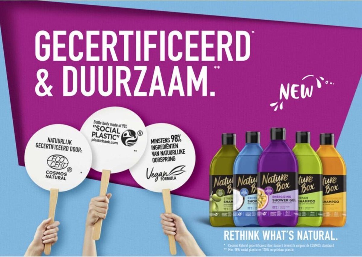 Nature Box Shampoo Olive Strength 385ml