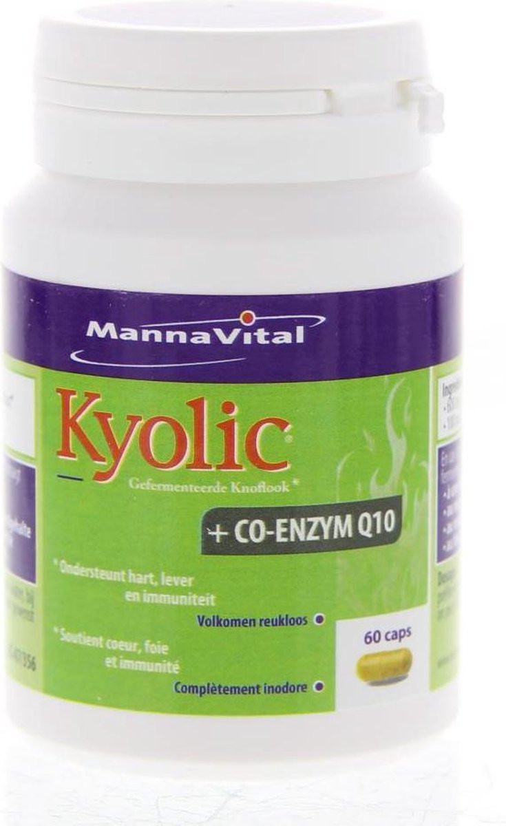 Mannavital Kyolic + co-enzym Q10