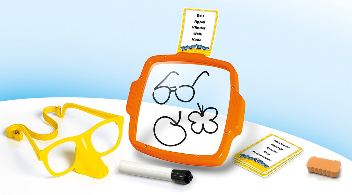 Megableu familiespel Tekenneus (NL) - Geel