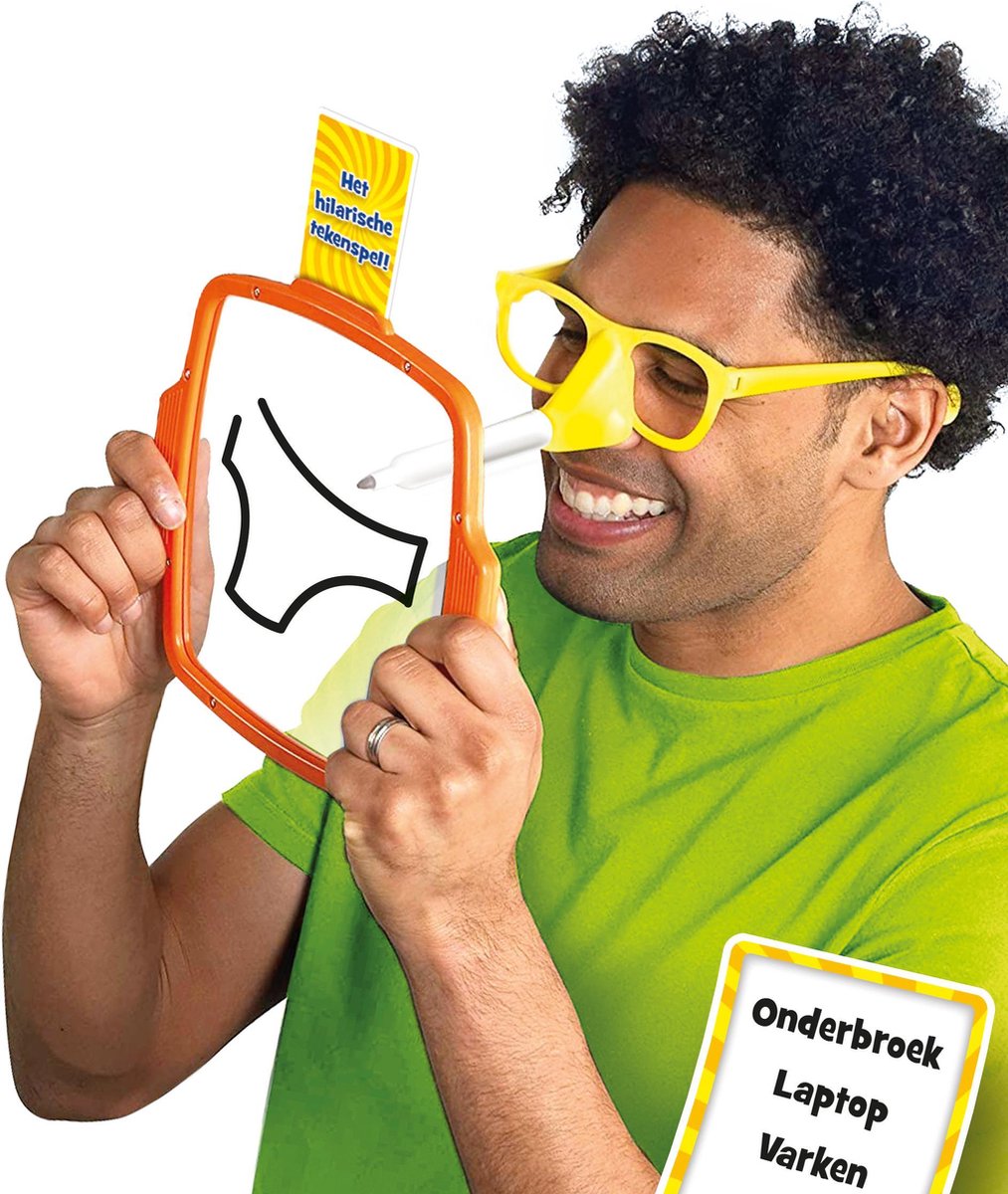 Megableu familiespel Tekenneus (NL) - Geel