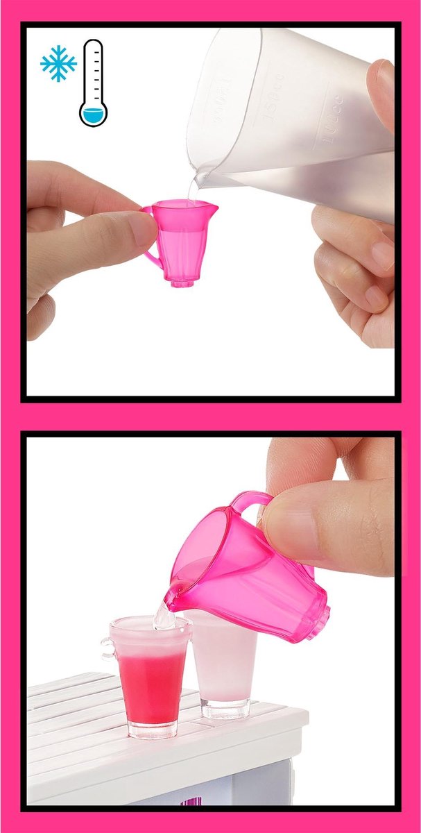 Barbie speelset Smoothie Bar meisjes 11 delig