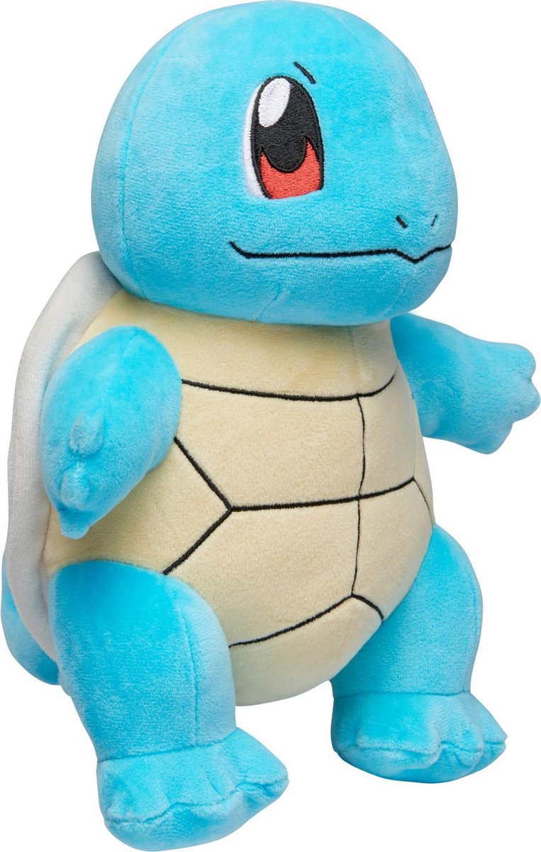 Pokémon knuffel Squirtle junior 30 cm pluche aqua - Blauw