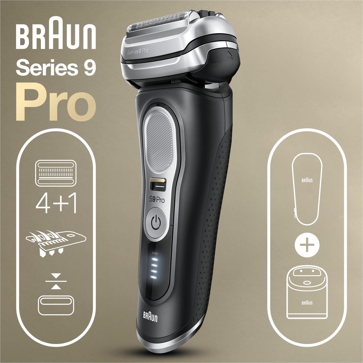 Braun Afeitadora eléctrica Series 9 Pro 9460cc