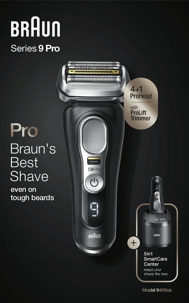 Braun Afeitadora eléctrica Series 9 Pro 9460cc
