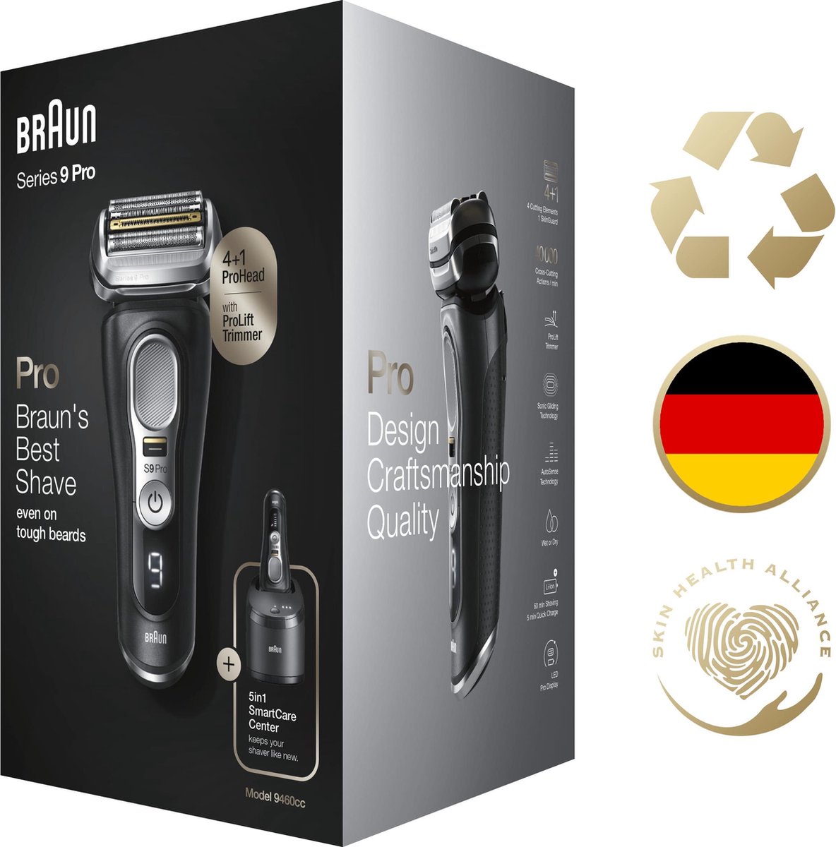 Braun Afeitadora eléctrica Series 9 Pro 9460cc