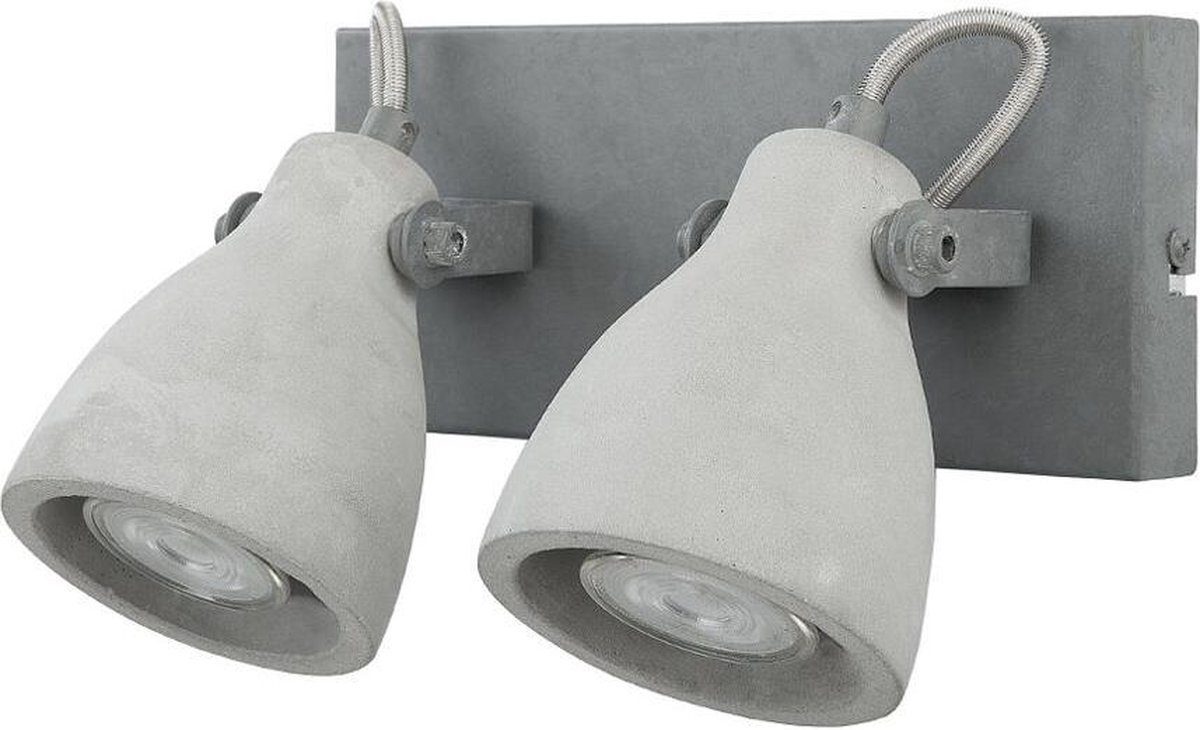 Beliani Mistago Ii - Wandlamp--beton - Grijs