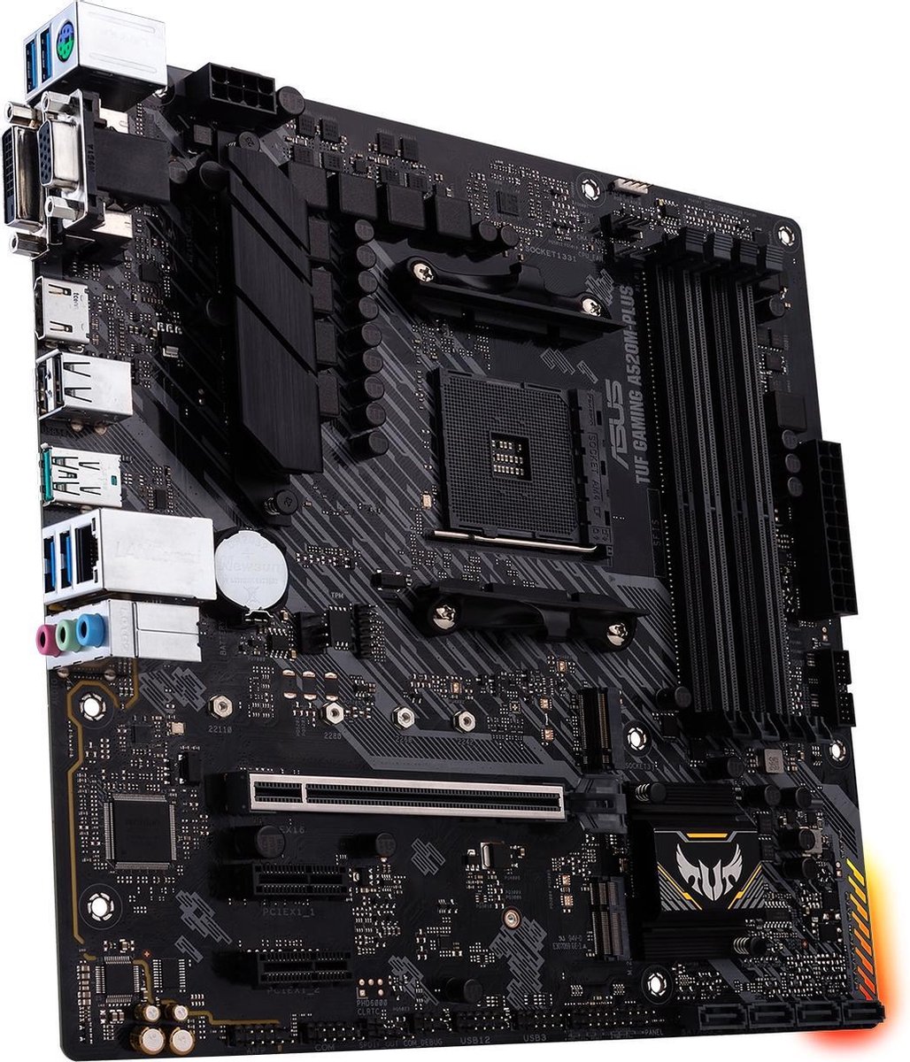Asus TUF GAMING A520M-PLUS Socket AM4 micro ATX