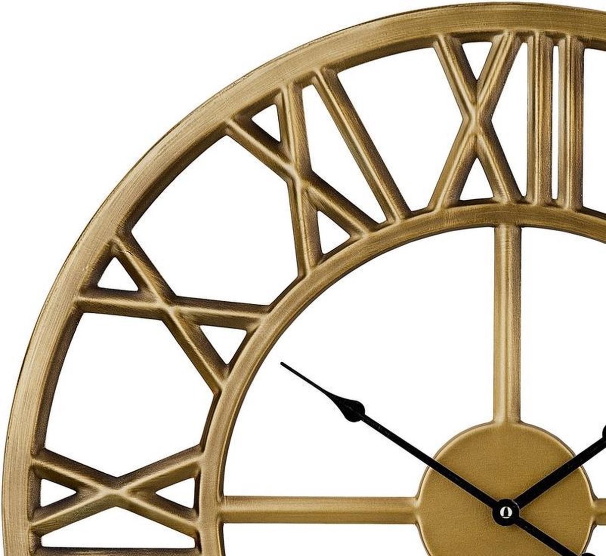 Beliani Nottwil - Wandklok--ijzer - Goud