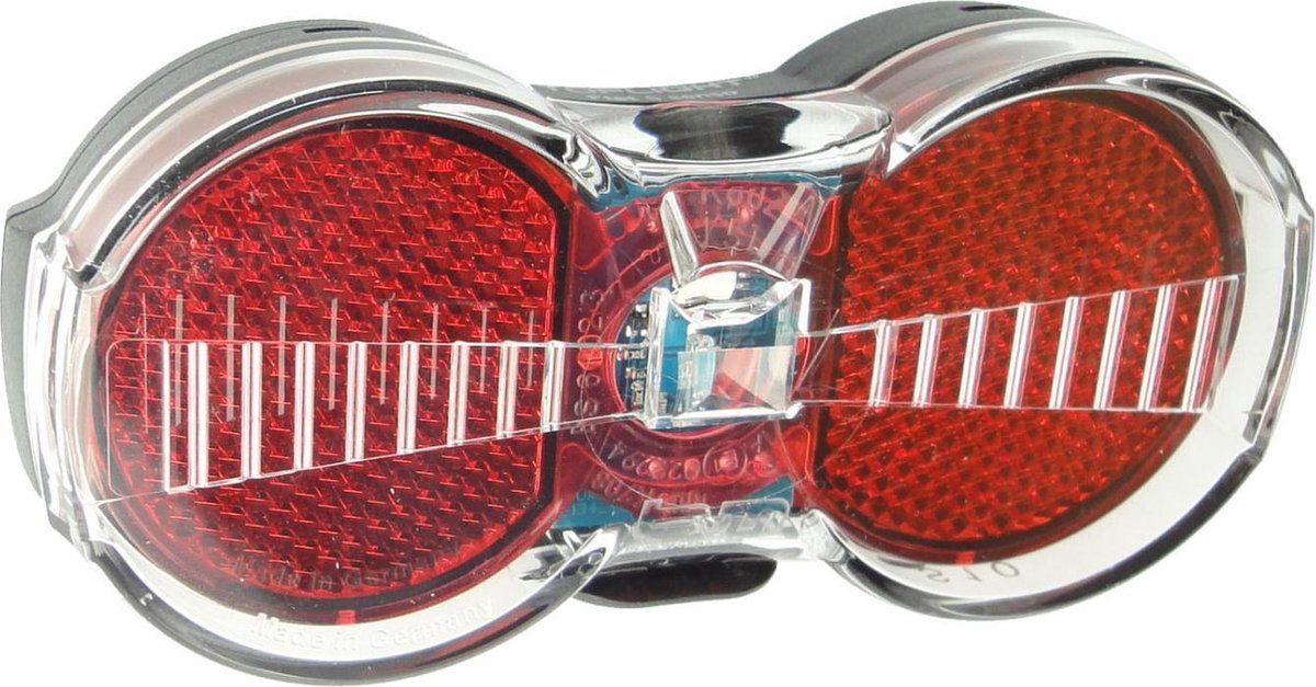 Dragerachterlicht Busch & Müller Toplight Flat-s Met Sensor - Rood