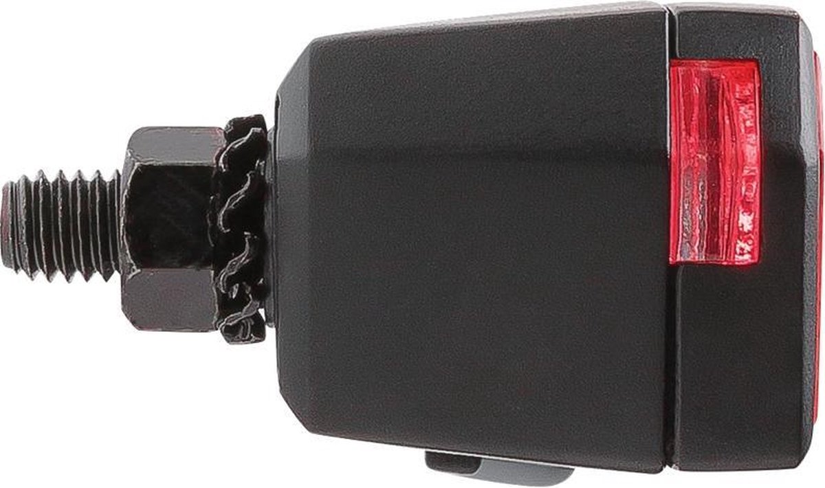 AXA Dragerachterlicht Juno Battery Auto/off - 50 Mm Montage - Rood