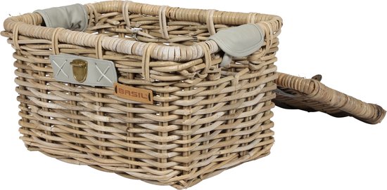 Basil Fietsmand Denton Voordrager 24 Liter - Grijs