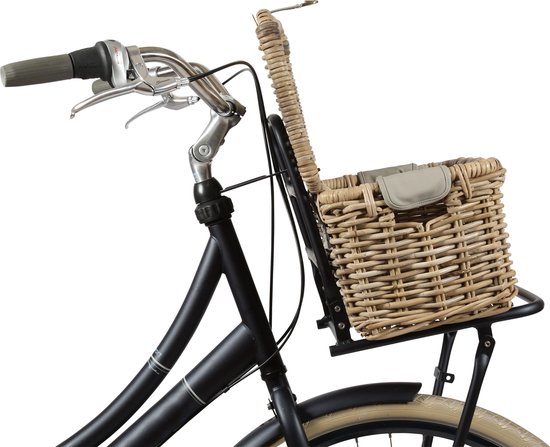 Basil Fietsmand Denton Voordrager 24 Liter - Grijs