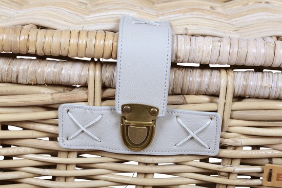 Basil Fietsmand Denton Voordrager 24 Liter - Grijs