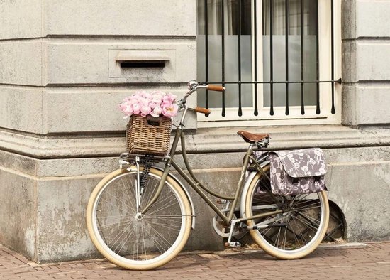 Basil Dorset L Fietsmand Voor 40 Liter - Grijs