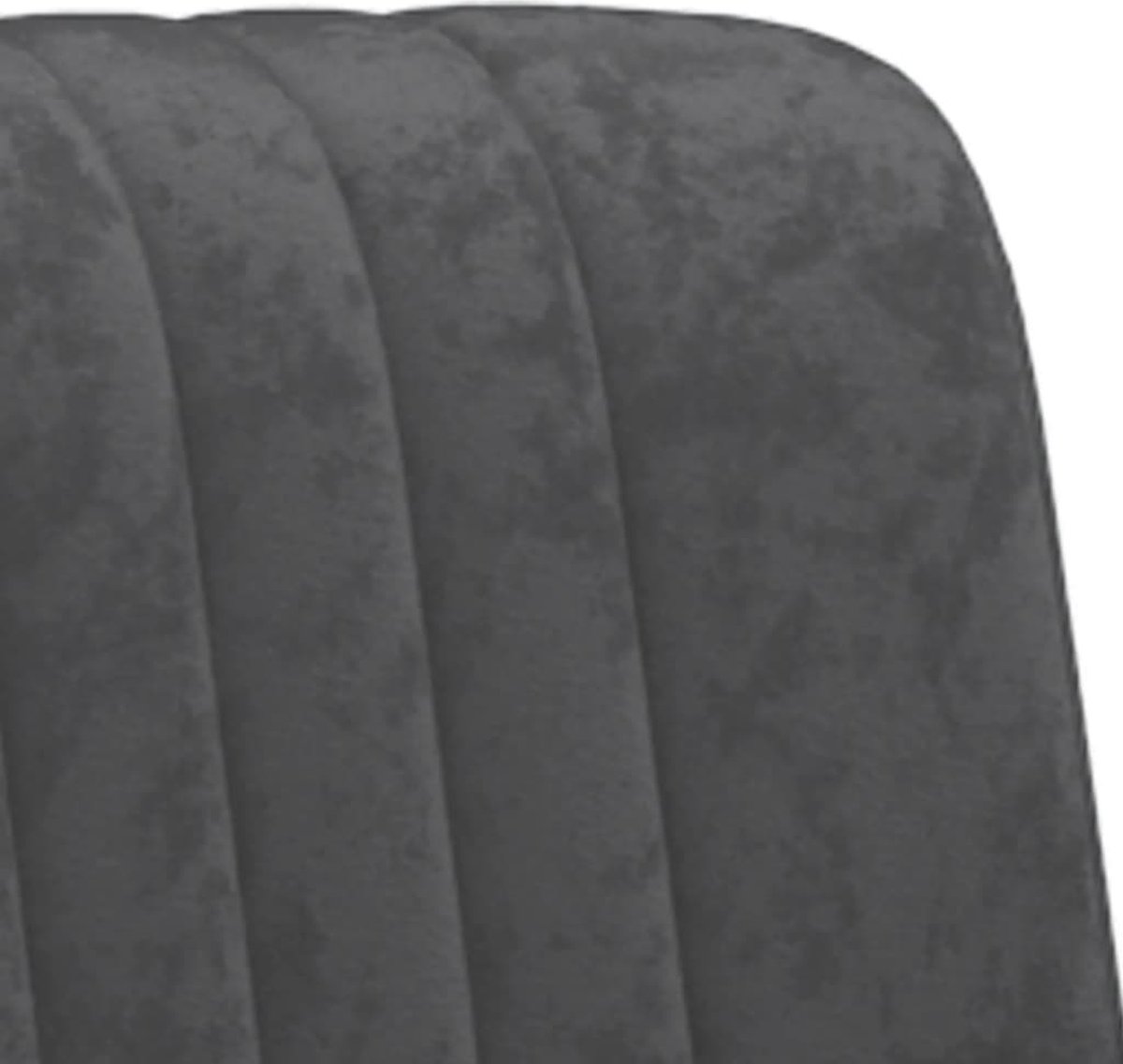 Vidaxl Fauteuil Fluweel Donker - Grijs