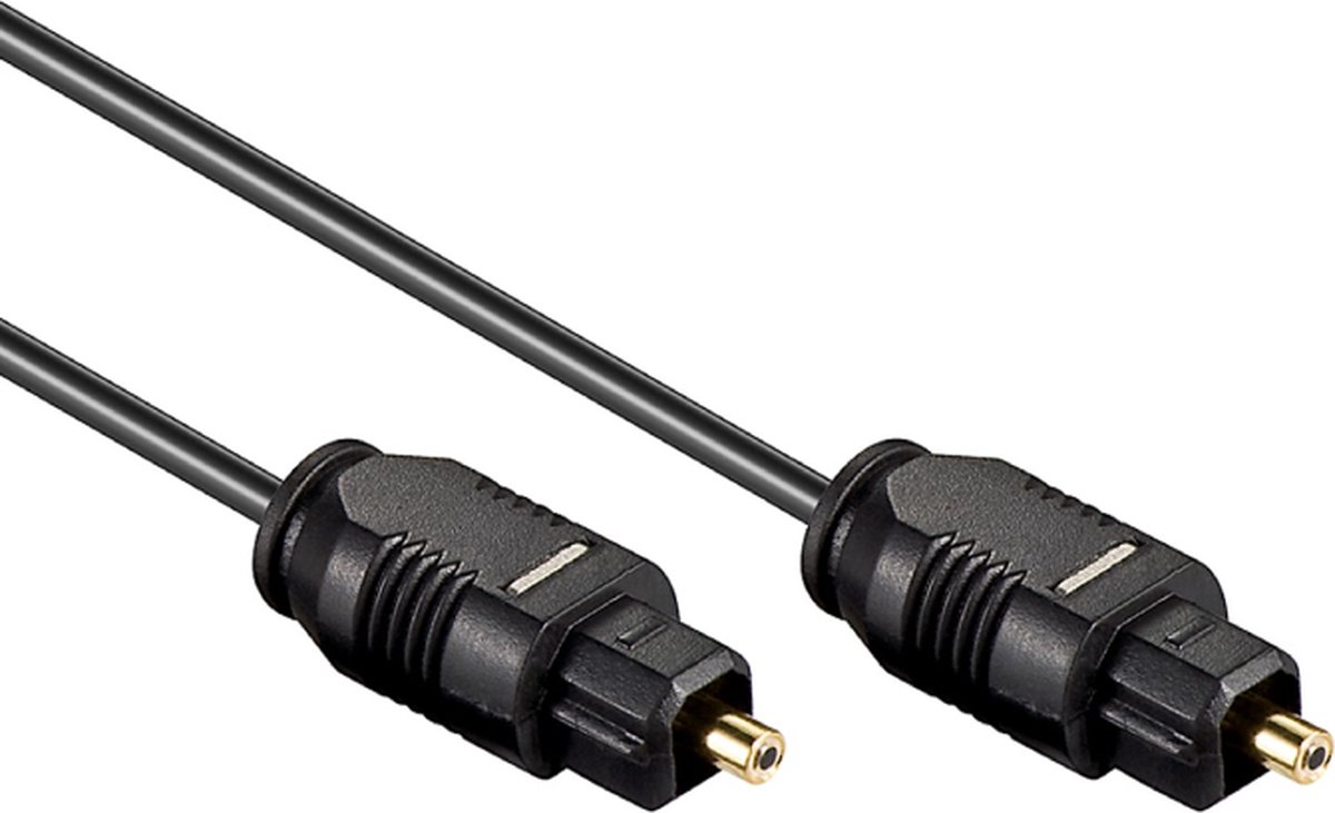 goobay® Optische Toslink Kabel 1,5m - Zwart