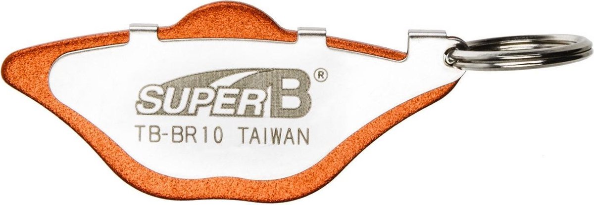 Super B Remverstelgereedschap Schijfrem Tb-br10/zilver - Oranje