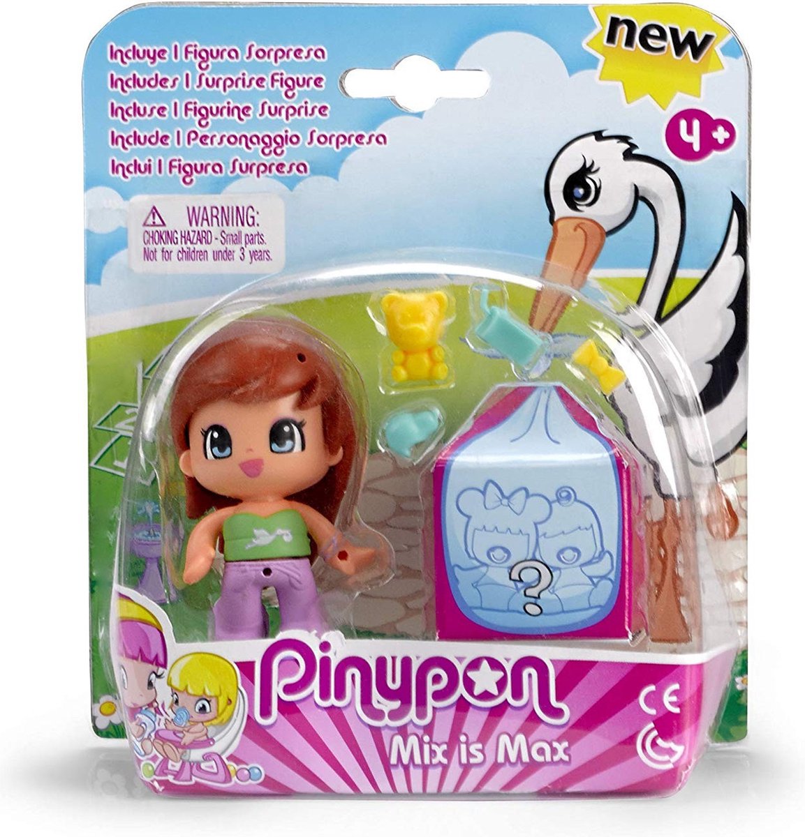 Pinypon Speelfiguur Met Surprise Baby