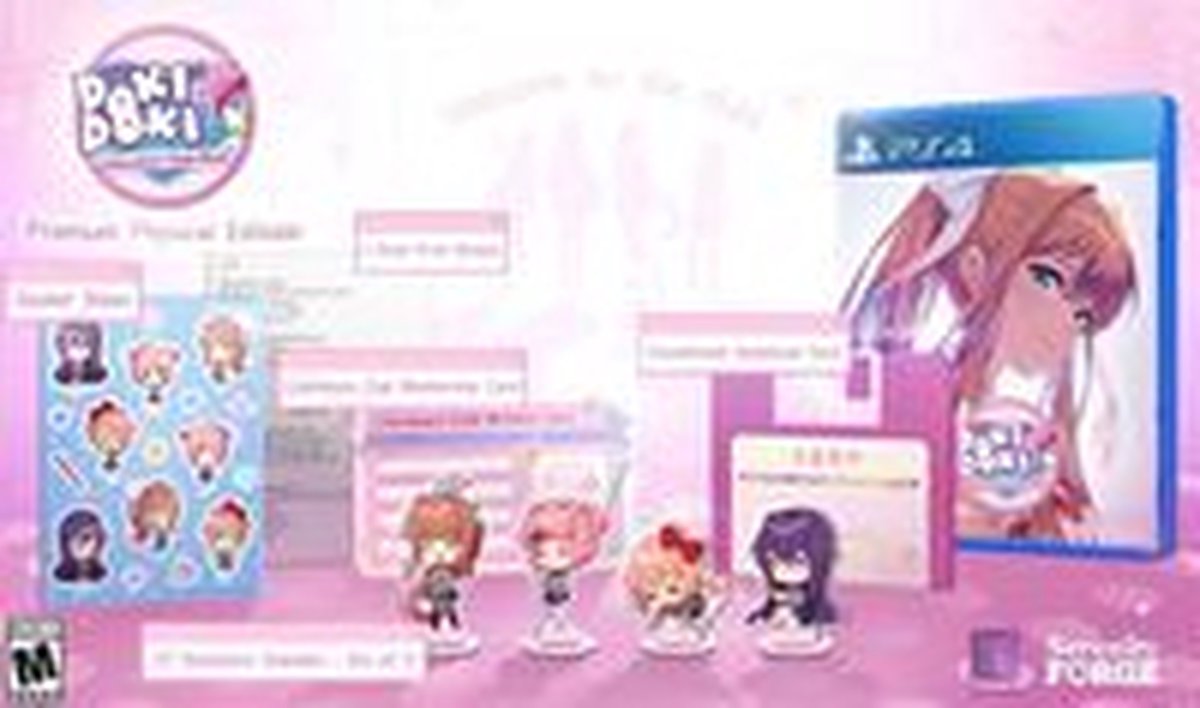 Serenity Forge Doki Doki Literature Club Plus! Premium Physical Edition