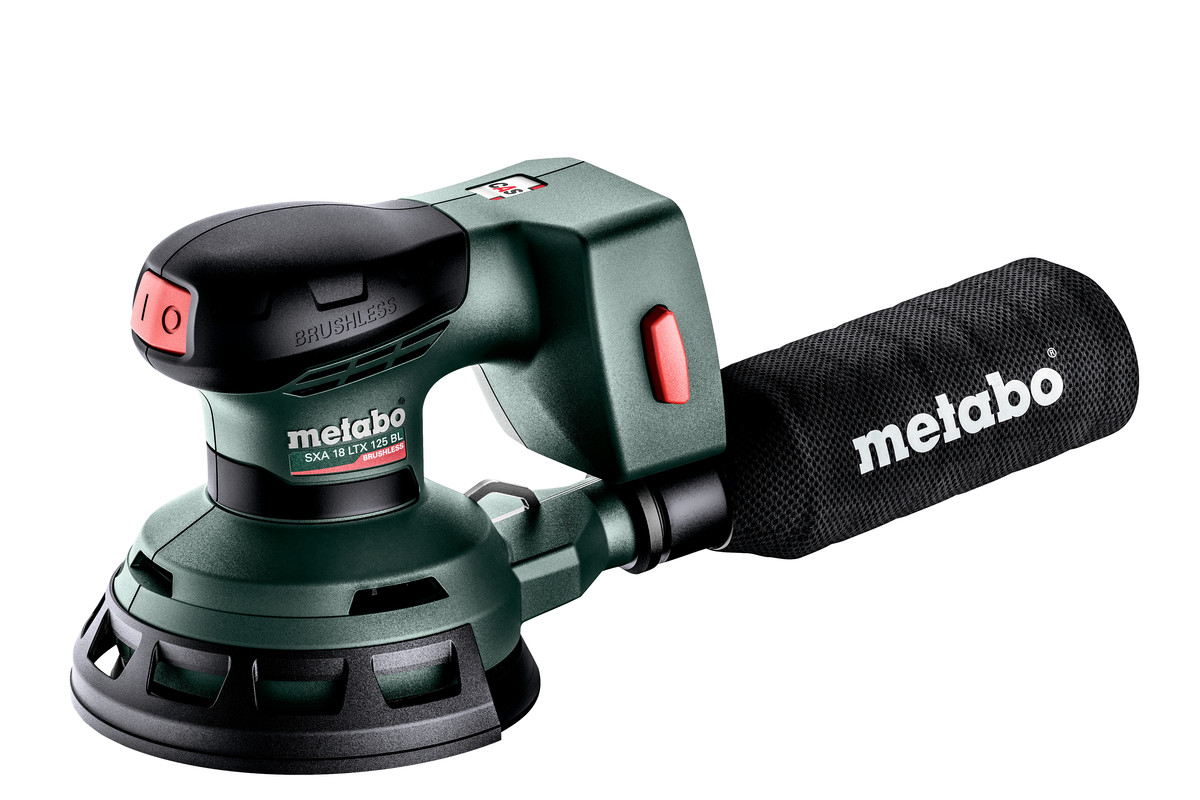 Metabo SXA 18 LTX 125 BL Accu-Excenterschuurmachine | 18 Volt | zonder accu-packs en lader