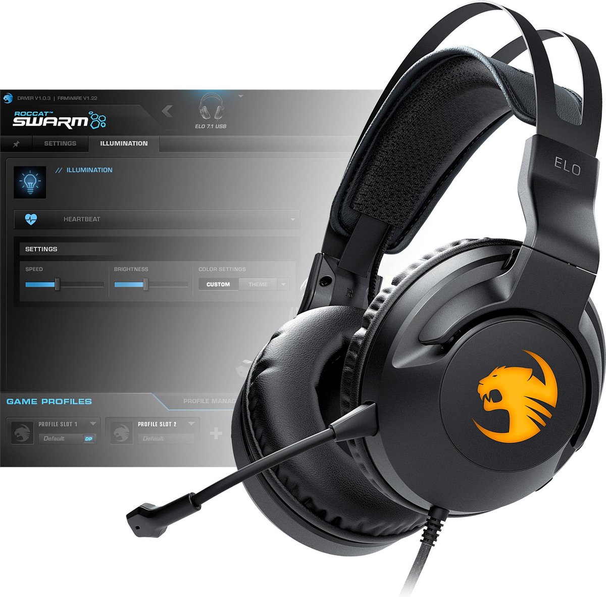 Roccat ELO 7.1 USB - Zwart