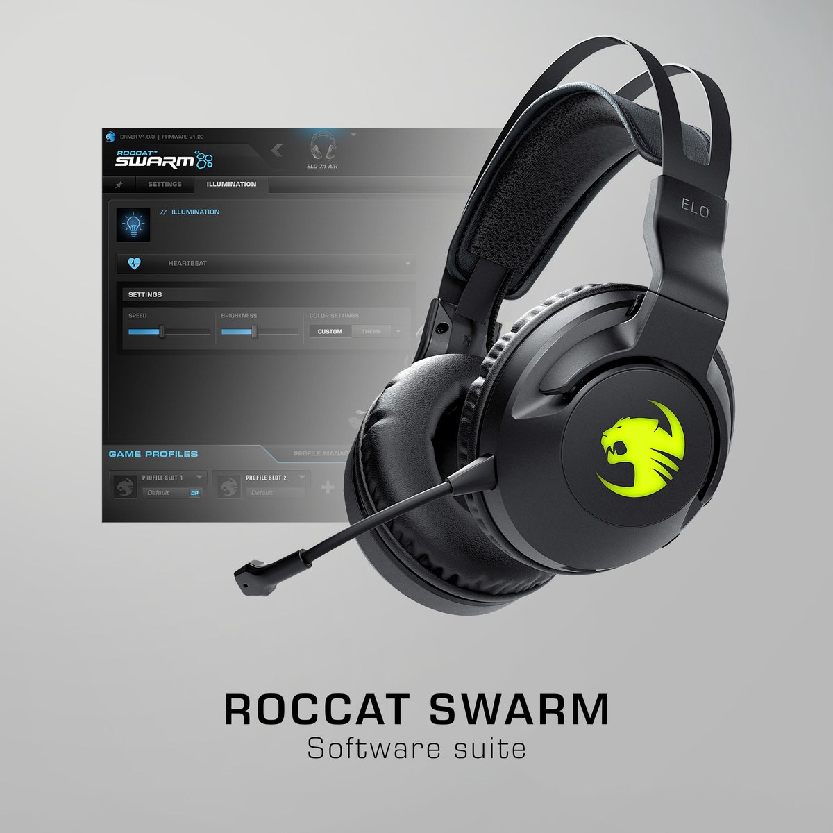 Roccat ELO 7.1 AIR - Zwart
