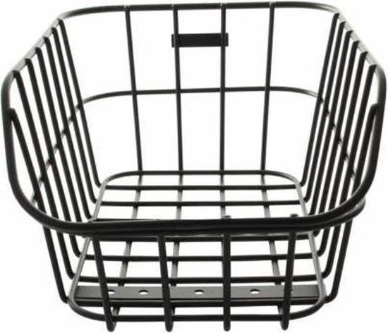 Basil Fietsmand Cento Alu Achter 20 Liter - Zwart