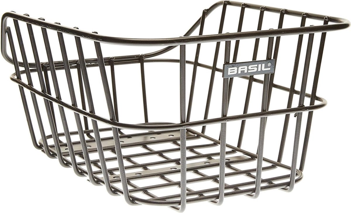 Basil Fietsmand Cento Alu Achter 20 Liter - Zwart
