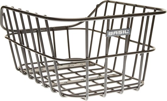 Basil Fietsmand Cento Alu Achter 20 Liter - Zwart