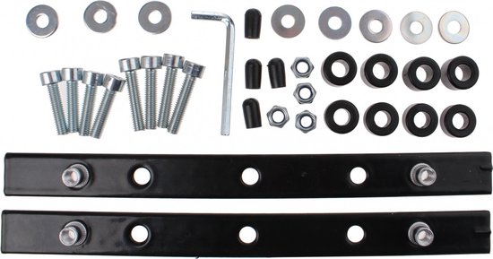 Basil Fietsmand Cento Alu Achter 20 Liter - Zwart