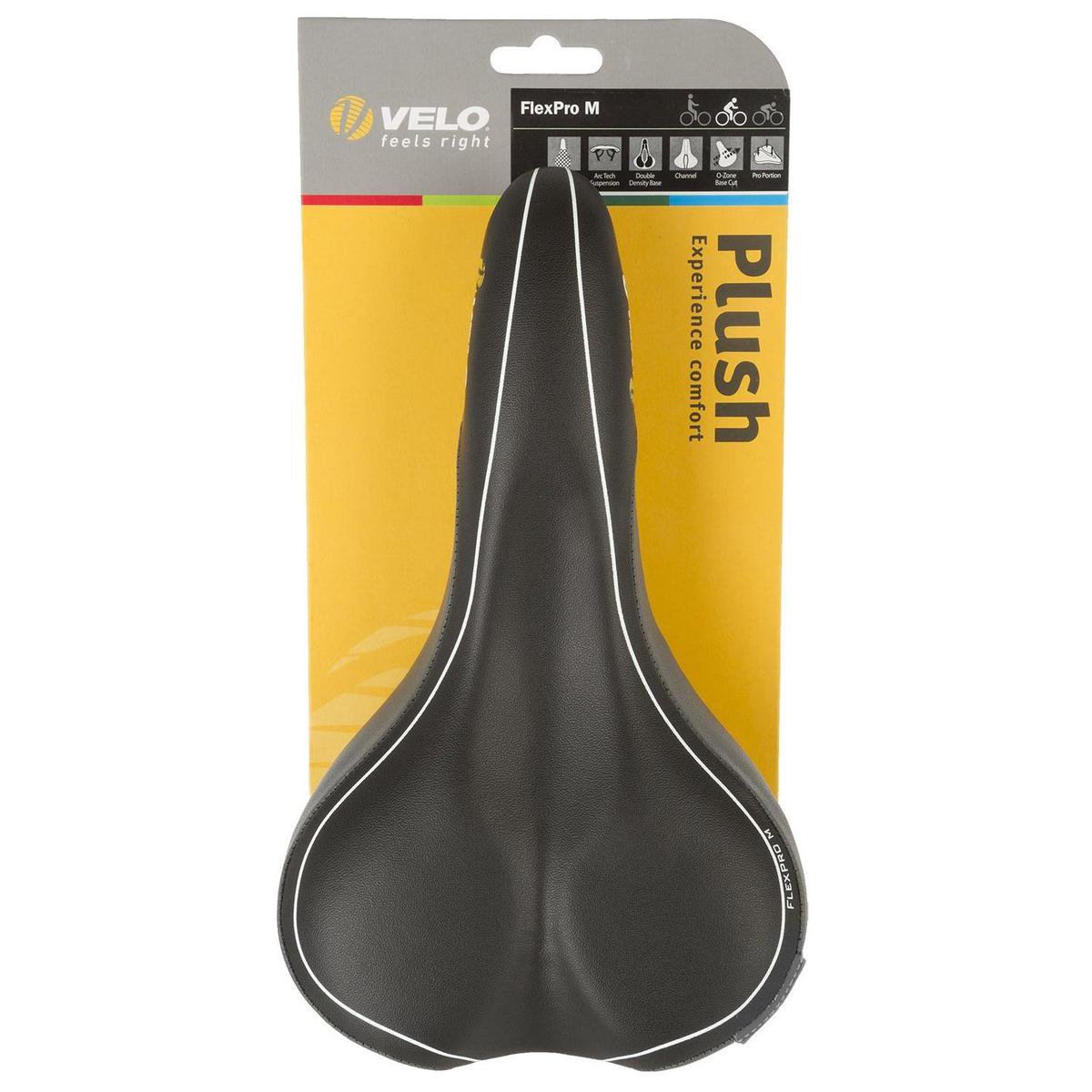 Velo Zadel Flexpro Heren - Zwart