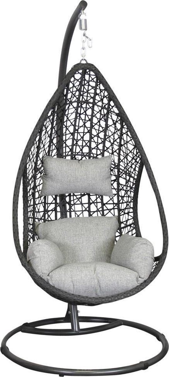 SenS-Line Mona Relax Hangstoel - Zwart