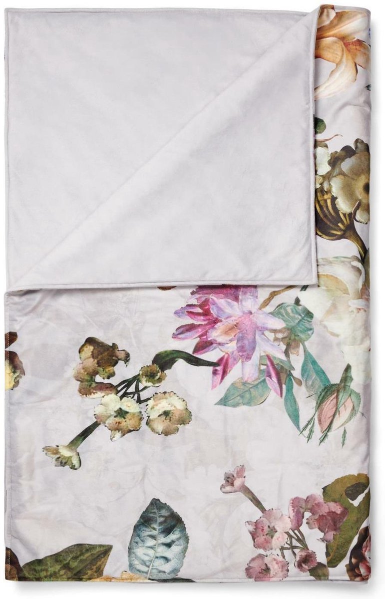 Essenza Fleur Sprei 135 x 170 cm - Gris