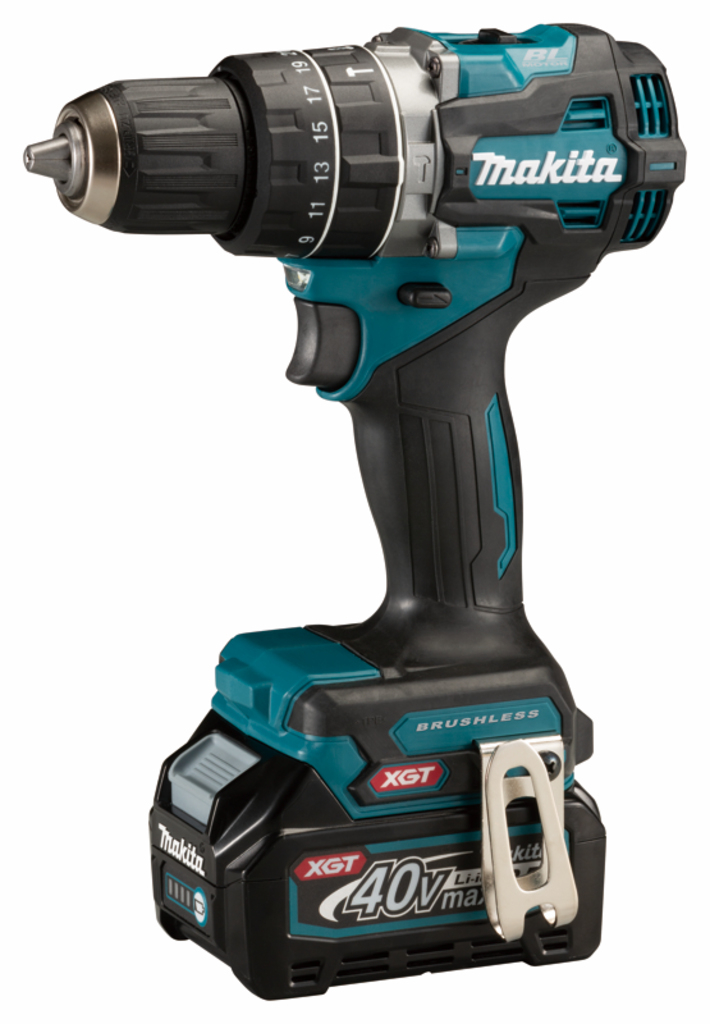 Makita HP002GD201 | 40V Max Klopboor-/schroefmachine | 2,5 Ah accu (2 st) + snellader | in Mbox