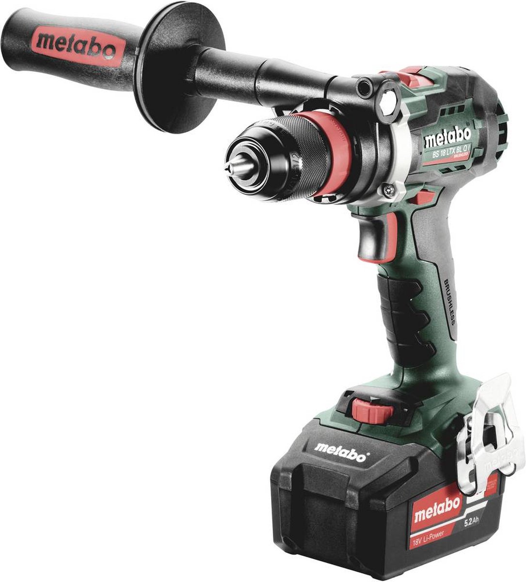 Metabo BS 18 LTX BL Q I Accu boorschroefmachine | 18 V | 2 x 5.2 Ah Li-Power, ASC 55 | In x