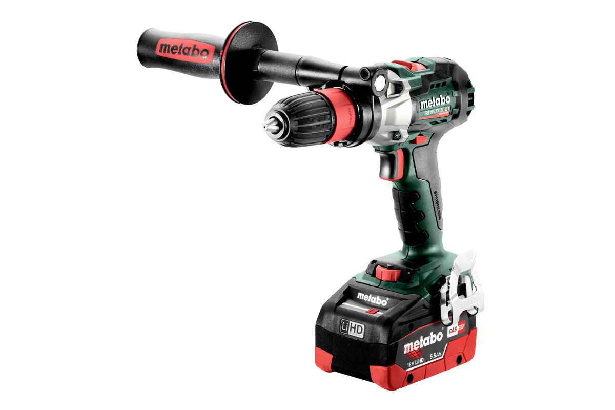 Metabo GB 18 LTX BL Q I Accu-tapmachine | 18 V | 130 Nm | 2 x LiHD 5.5 Ah, ASC 145 | In x