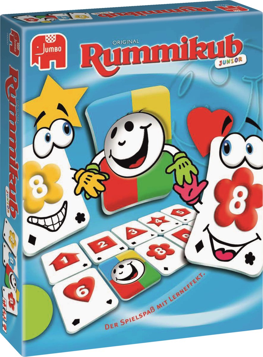 Goliath Spel Rummikub Junior Travel - Blauw