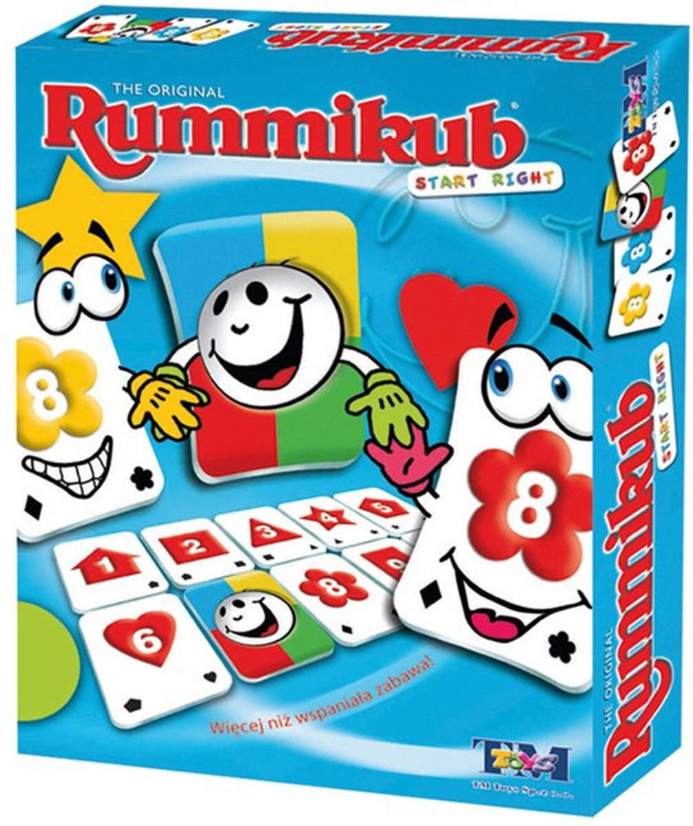 Goliath Spel Rummikub Junior Travel - Blauw