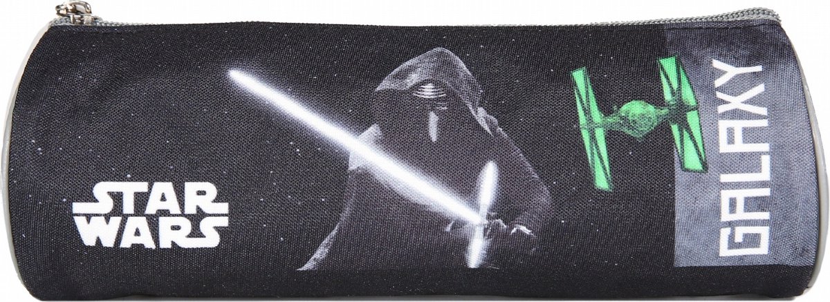 Star Wars etui Kylo Ren junior 22 x 7 cm polyester - Zwart