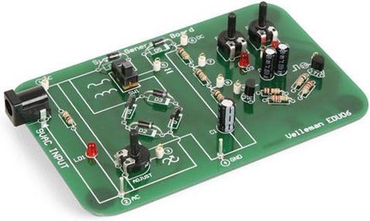 Whadda leermodule oscilloscoop junior 116 x 74 mm - Groen