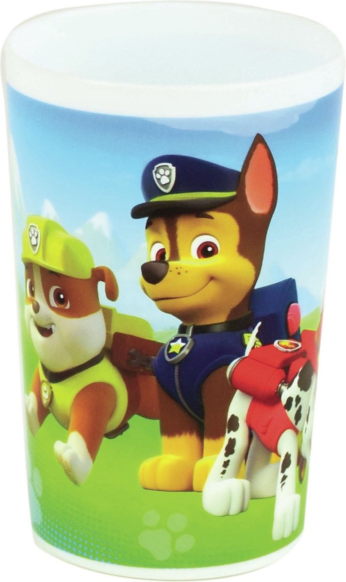 Nickelodeon Paw Patrol beker kunststof 220 ml - Blauw