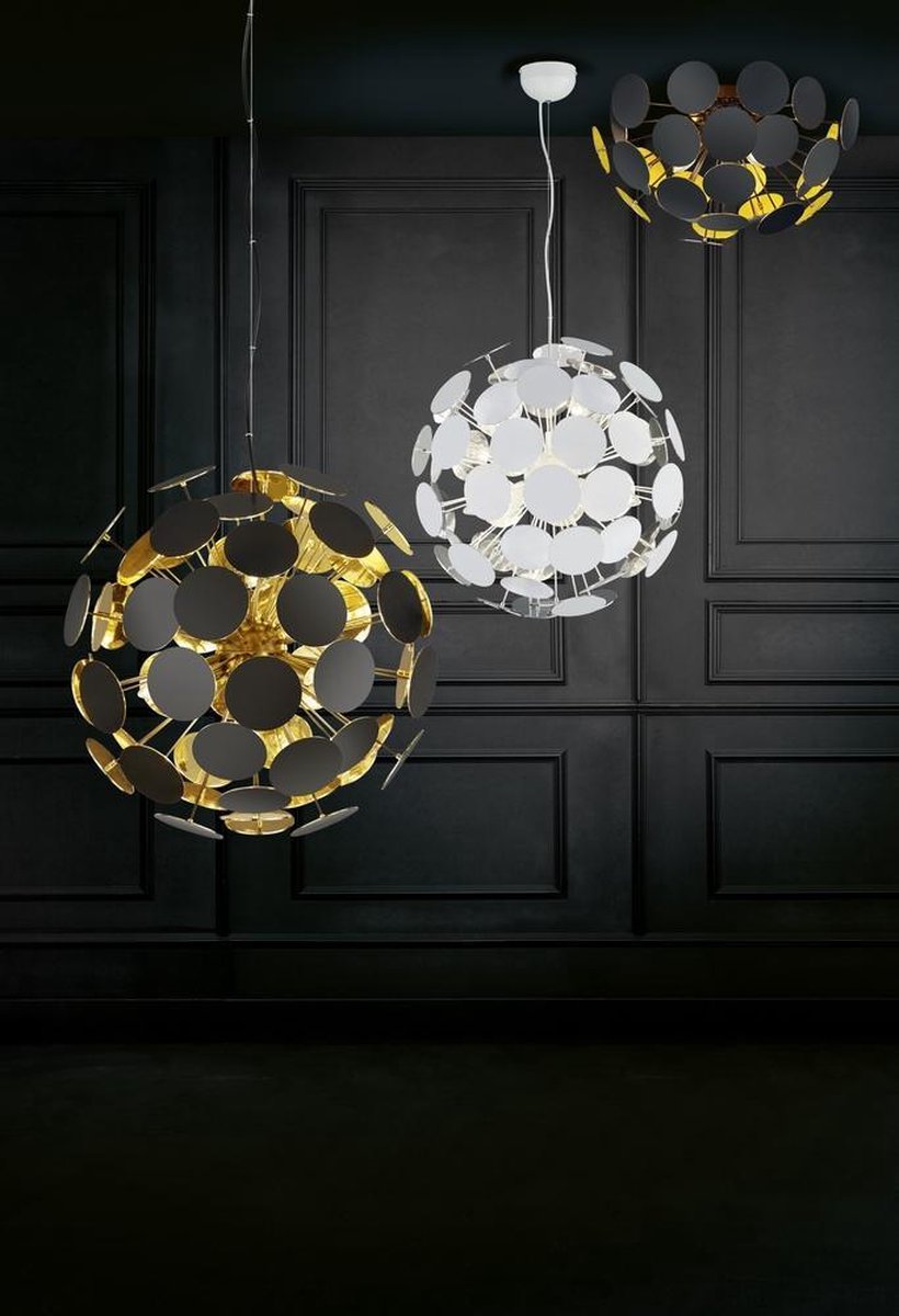 TRIO Discalgo Plafondlamp - Zwart